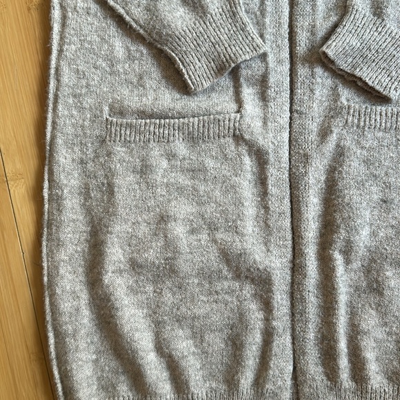 Anthropologie Neutral Open-Front Cardigan - Picture 4 of 5